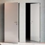 Porta Battente Filo Muro 80x210 cm Reversibile Ermetika