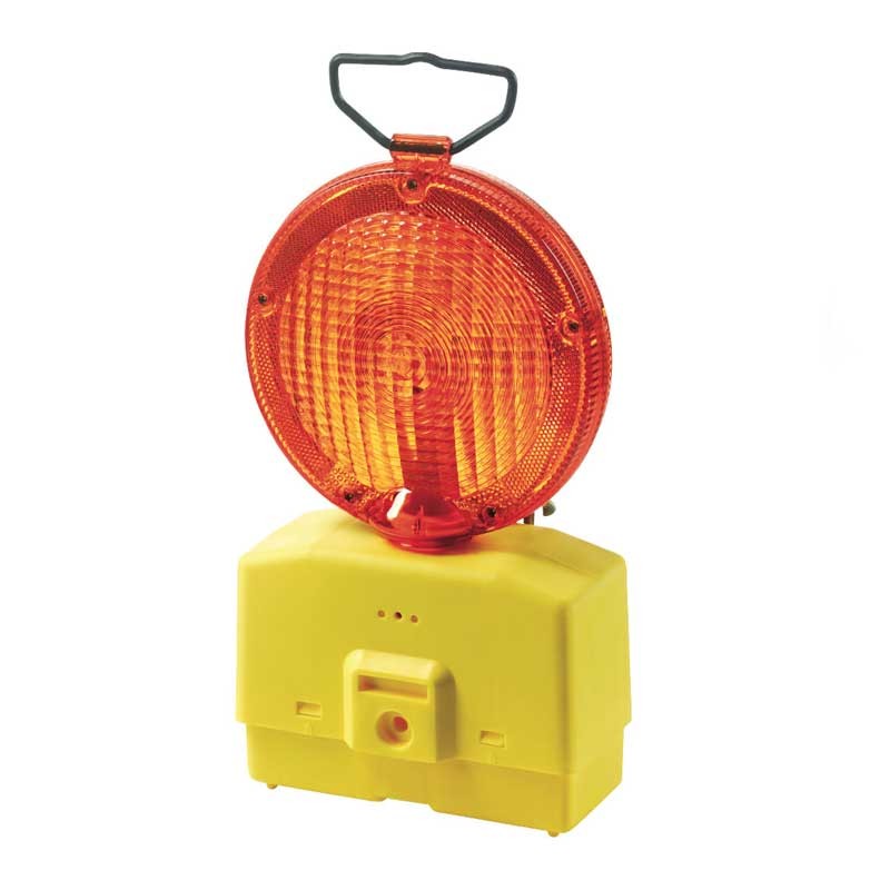 Lampeggiatore Stradale a Led Rosso Diametro 18 cm