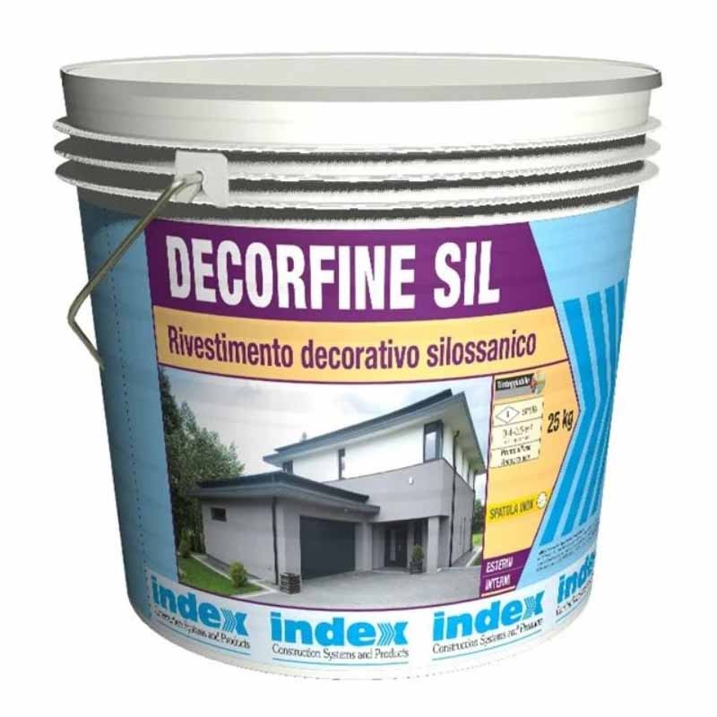 Rivestimento Decorativo Per Facciate Decorfine Sil 1.2 - 25Kg Index